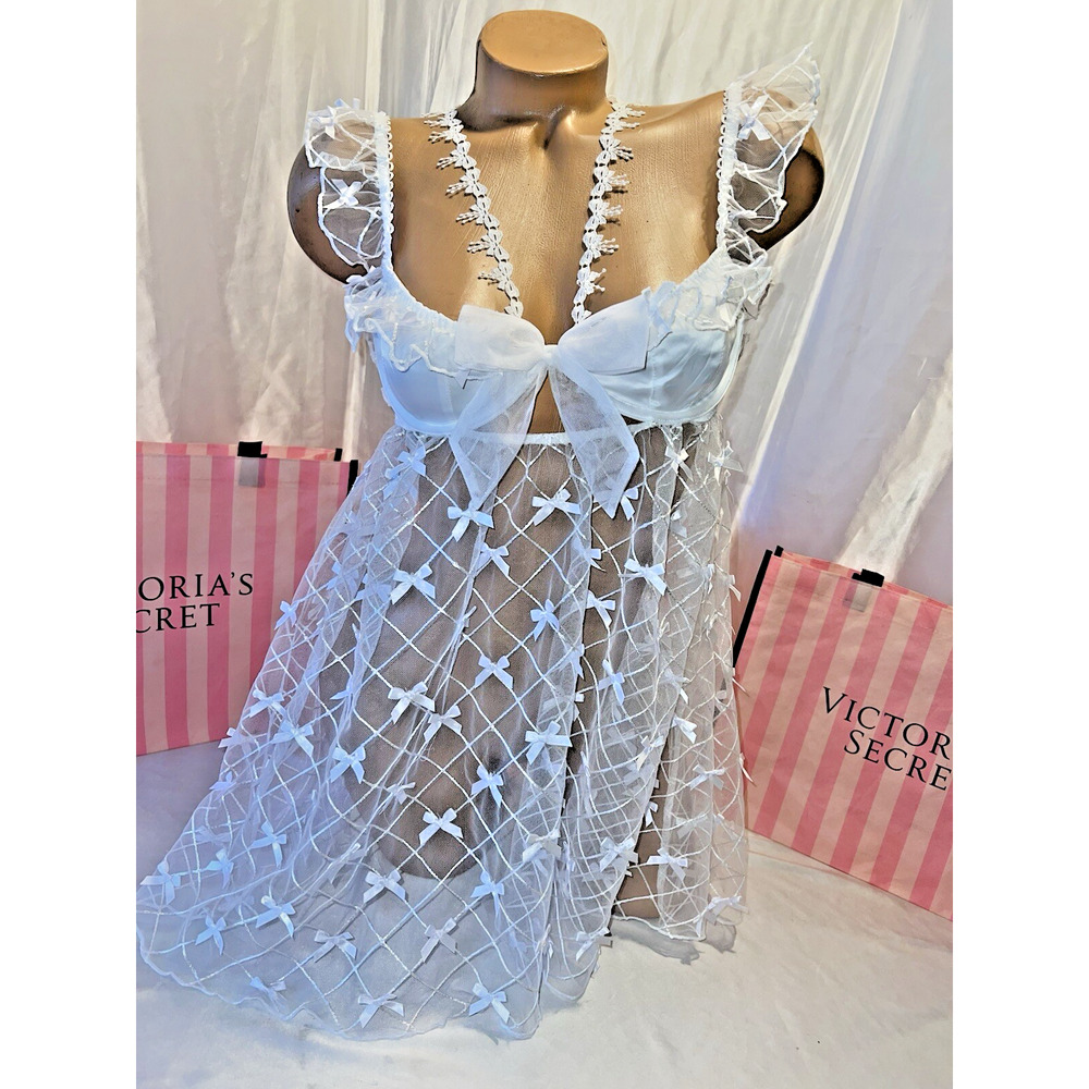 FOR LOVE & LEMONS For Victorias Secret Nightie Fiorella Slip Small Fall 2024